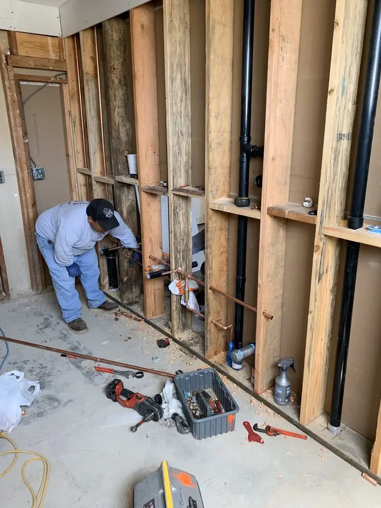 Commercial rough-in plumbing for Commercial Plumbing in Havre De Grace
